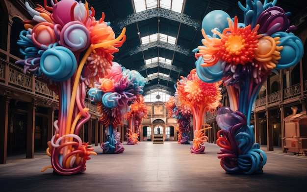 Adorned Balloon Sculptures