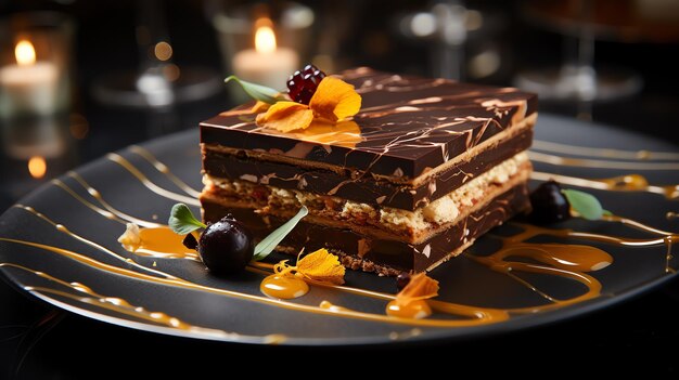 adorning desserts and confections with a touch of opulence