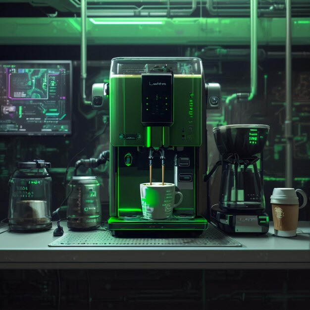 A advanced coffee machine