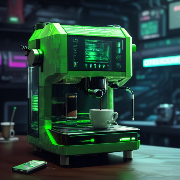 A advanced coffee machine