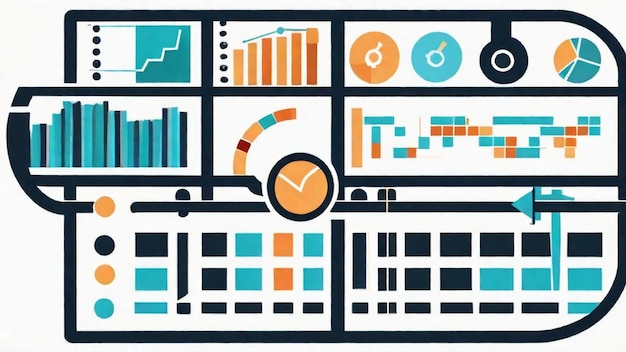 Foto strumenti avanzati di mappatura dei dati per un'analisi efficace