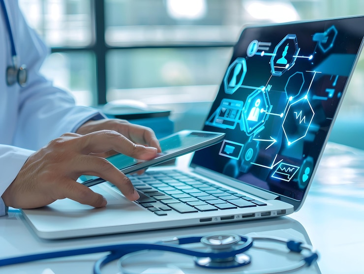 Photo advanced medical technology disease and clinical analysis medical science and biotechnology