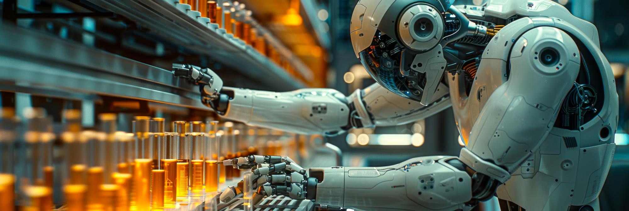Premium Photo | Advanced Robotic Arm in Industrial Manufacturing Setting