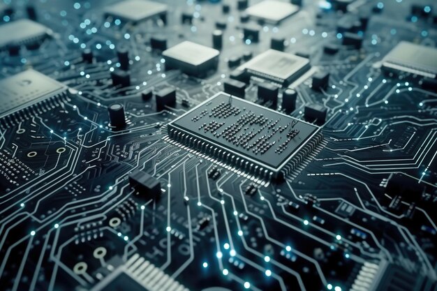 Advanced technology visualizes circuit board for AI and cloud computing