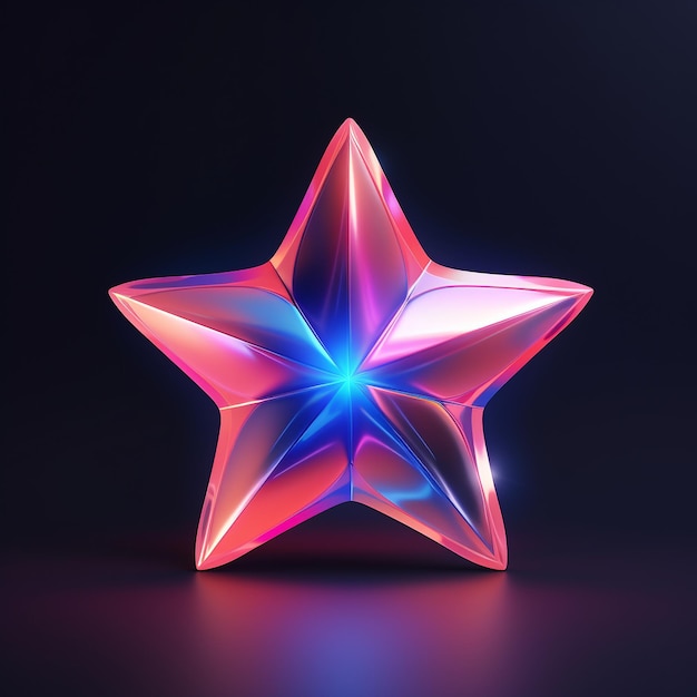 Advent Star Symbol 3D Icon Logo Background Wallpaper