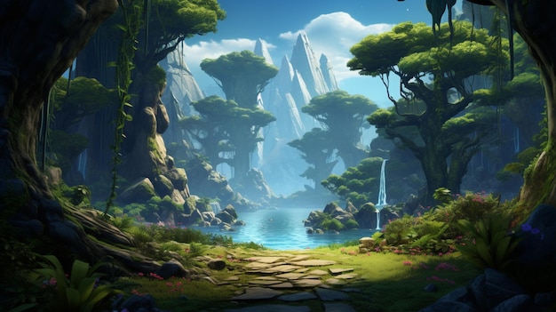 adventure game background