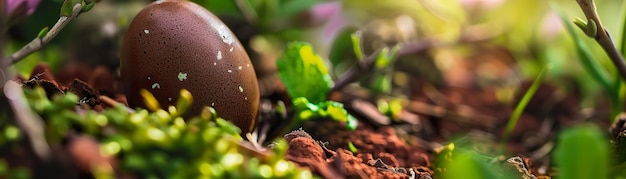 Adventure Garden chocolade eieren verborgen voor Pasen ochtend vreugde