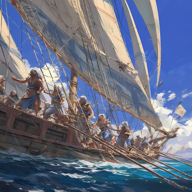 Adventure on the High Seas A Sailors Journey