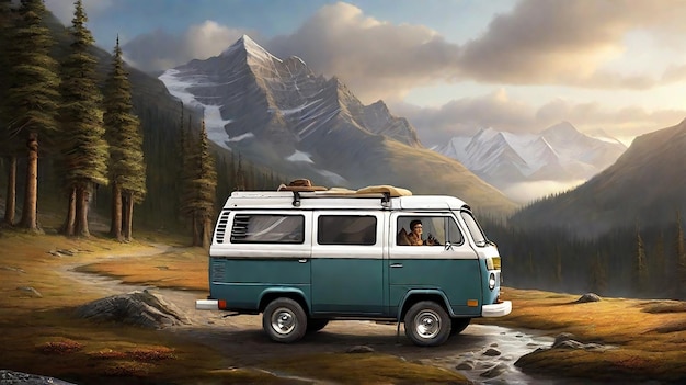 Adventure Van in Nature