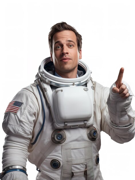 Adventurous Male Astronaut AI Generated