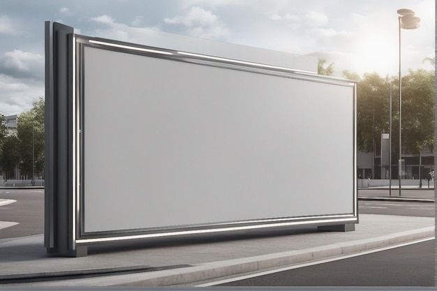 advertising billboard mockup