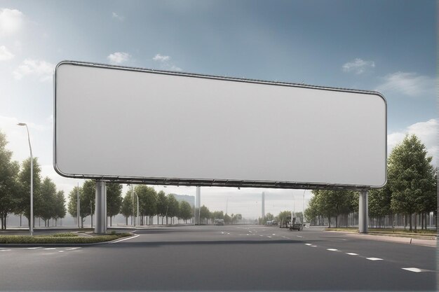 advertising billboard mockup