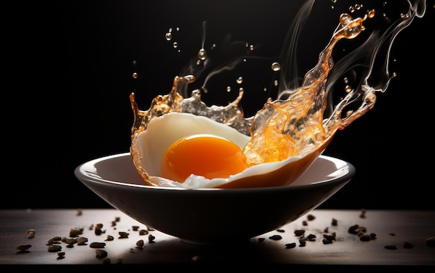 Advertising Image of an Egg Hatching in Incubator Generated By Ai