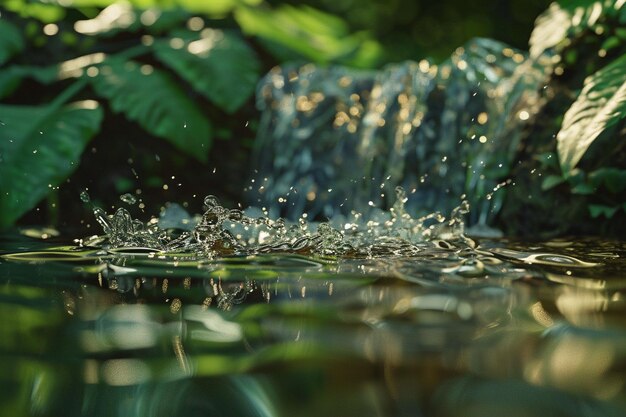 写真 清潔な水の利用を提唱する