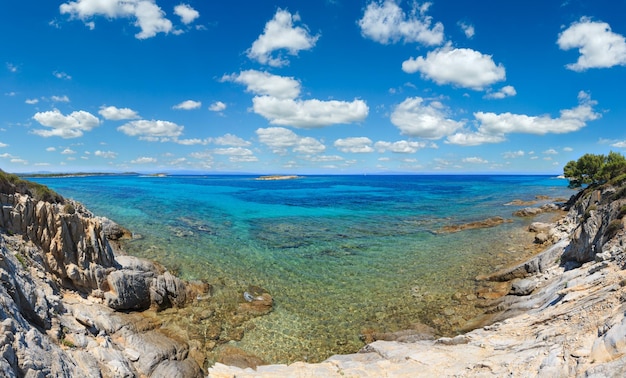 エーゲ海沿岸ハルキディキギリシャ