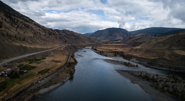 Aerial Canadian Landscape