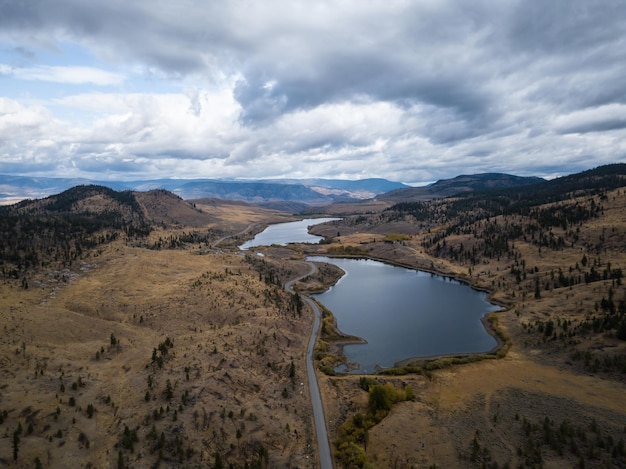 Aerial Canadian Landscape