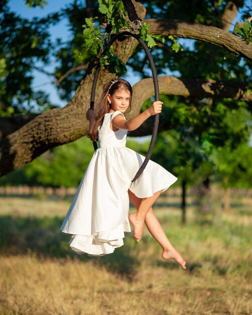 aerial gymnast on the great oak