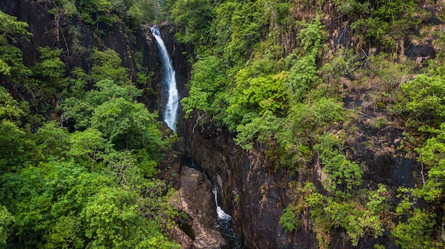 Antenna della cascata di klong plu, isola di koh chang