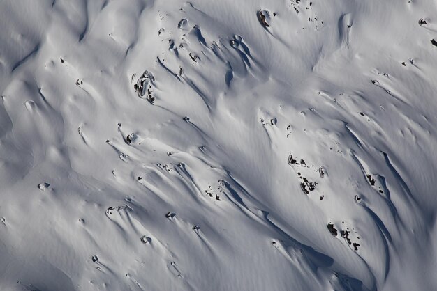 カナダの山々の空中風景ビュー自然の背景