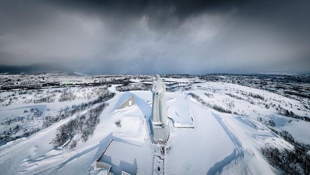 Aerial Memorial to the Defenders of the Soviet Arctic during the Great Patriotic War