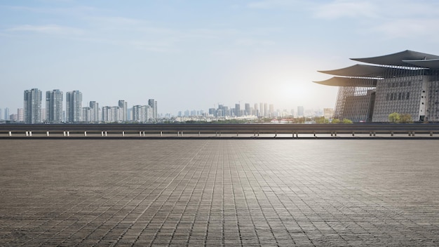 Photo aerial photography of modern urban architectural landscapeskyline of modern urban architecture