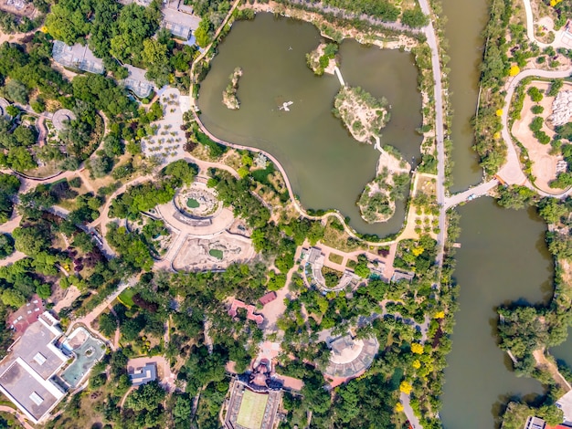 Aerial photography of Tianjin Water Park