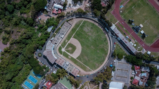 Aerial shot from Tegucigalpa Honduras