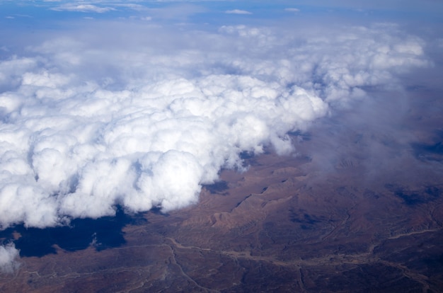 Photo aerial sky and clouds