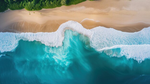 ビーチ と 海 の 空中 景色