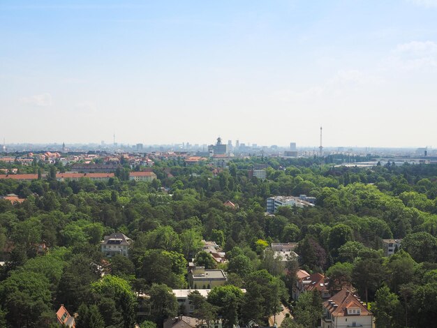 Aerial view of Berlin