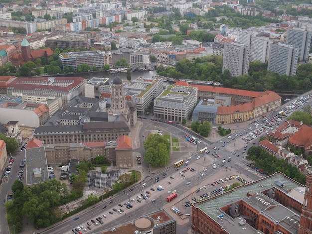 Aerial view of Berlin