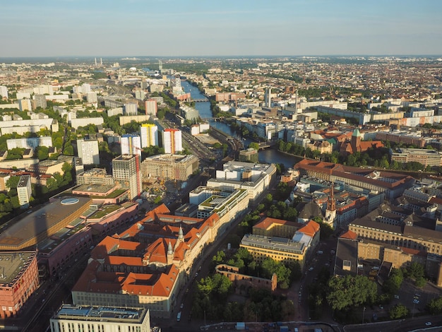 Aerial view of Berlin