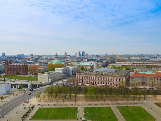 Aerial view of Berlin