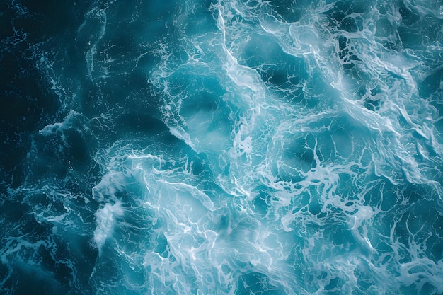 Aerial View of a Body of Water