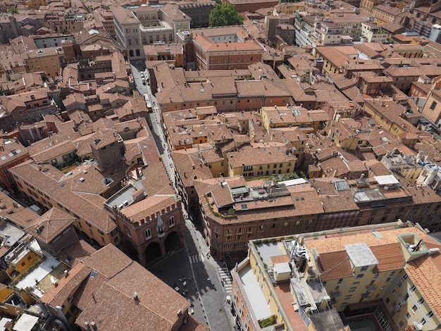 Aerial view of Bologna