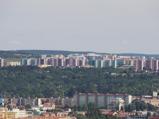 Aerial view of Brno