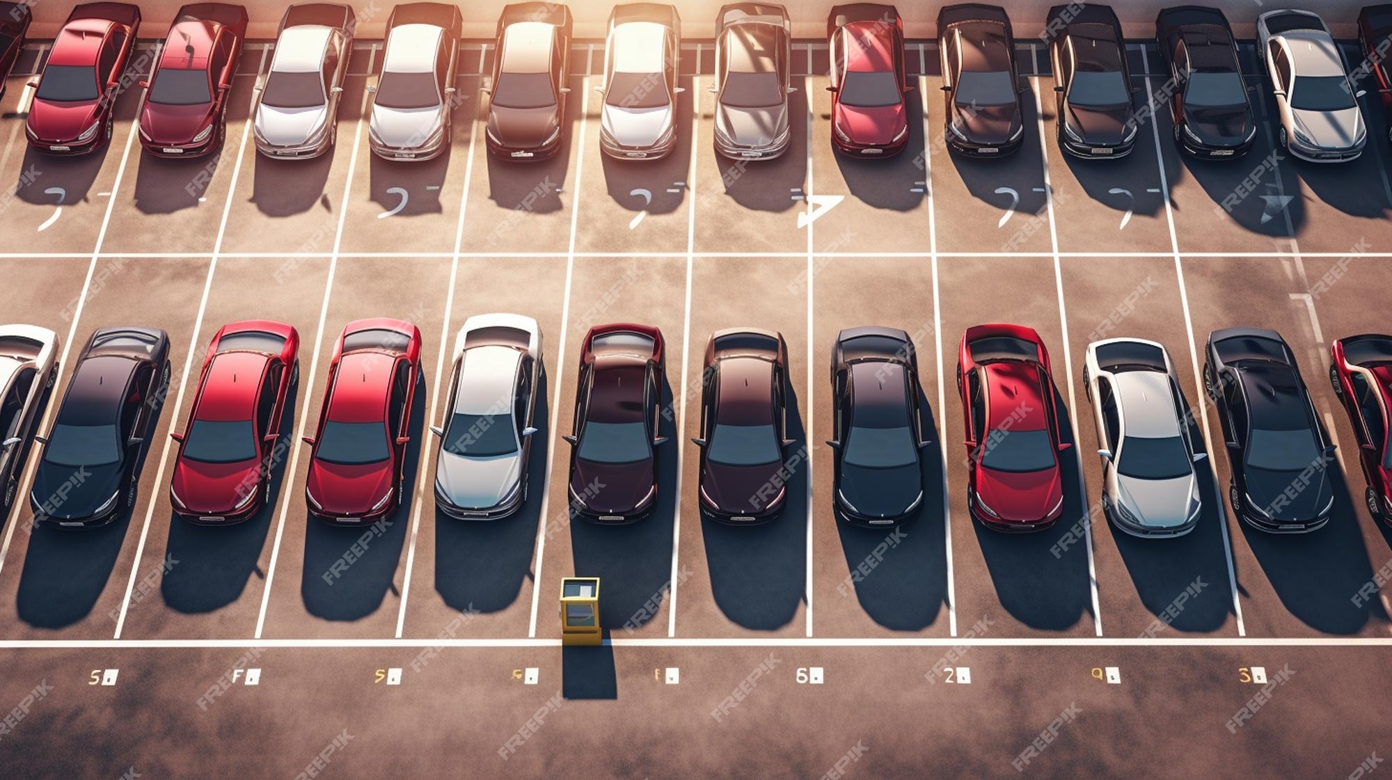 Download Car Park Cars Vehicle Royalty-Free Stock Illustration