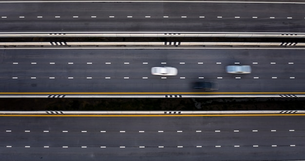 Aerial view of a city infrastructure