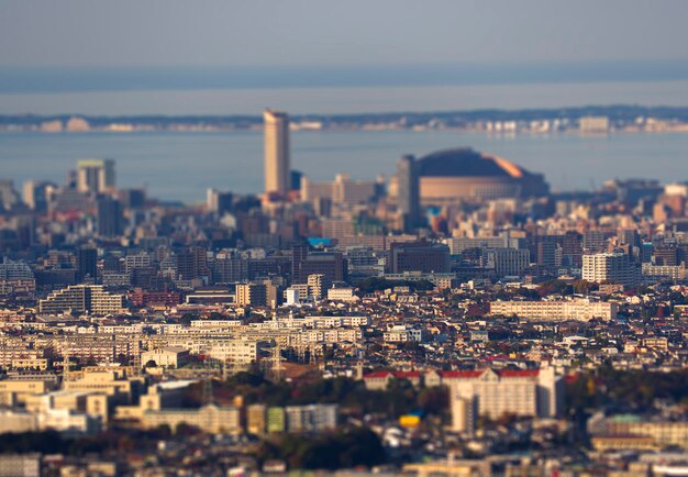 Photo aerial view of city