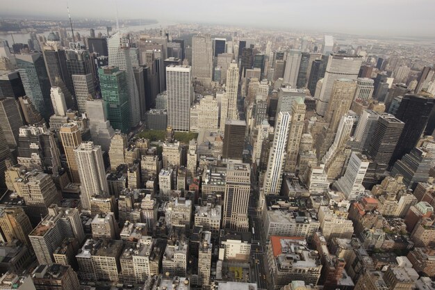 Photo aerial view of city