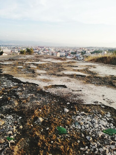 Photo aerial view of city