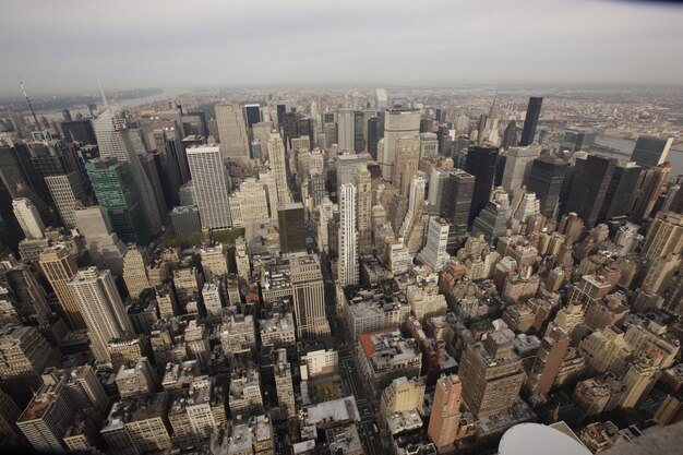 Aerial view of cityscape