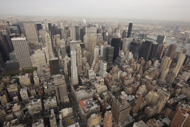 Aerial view of cityscape