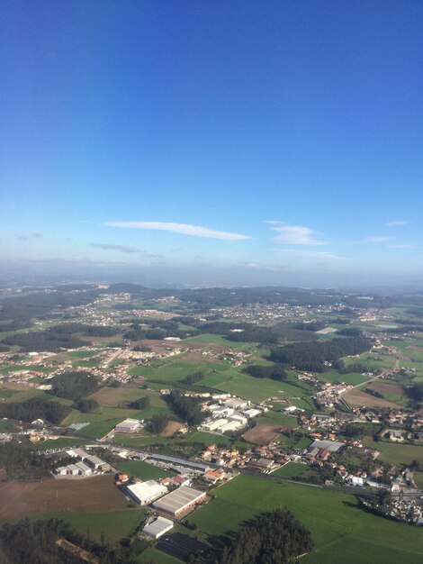 Aerial view of cityscape