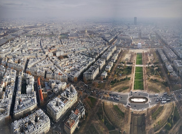 Photo aerial view of cityscape