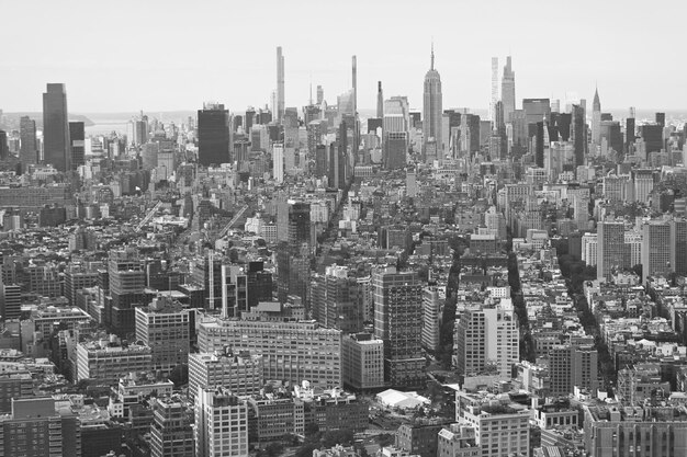 Aerial view of cityscape