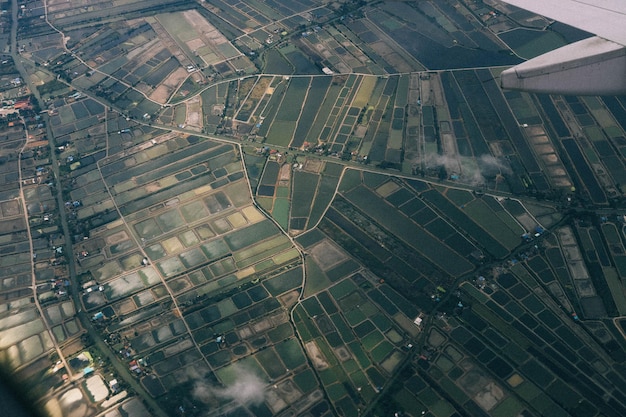 Photo aerial view of cityscape