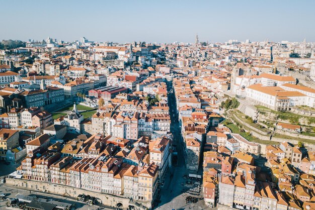 Aerial view of cityscape