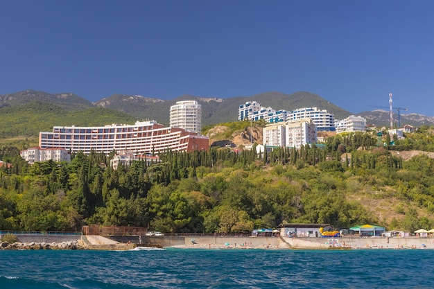 Aerial view of Crimea